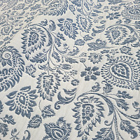 Dekorativer Stoff COSTA FLOR BLAU