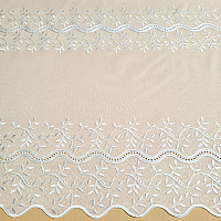 Luxusgardine GERSTER 11898/0001 weiß