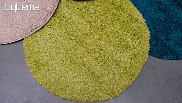 Runde Teppiche RIO gelbgrün