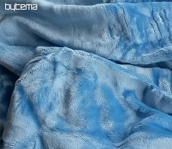 Mikroflanel-Bettlaken für Kinderbett blau dark