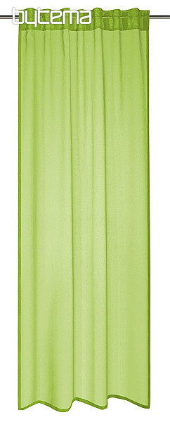 Leichter Vorhang DIEGO grün 135x245 | Bytema