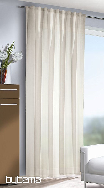 Leichter Vorhang ROKO Creme 140x245