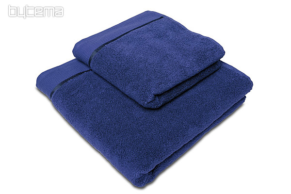 Handtuch und Badetuch MIKRO marineblau dunkel