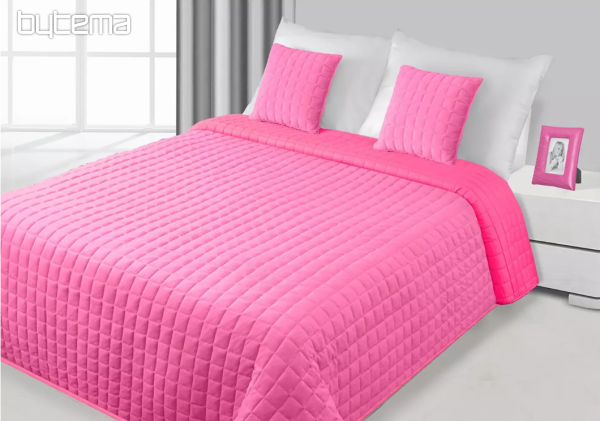 Moderner Bettüberwurf PAULA 170/210 pink