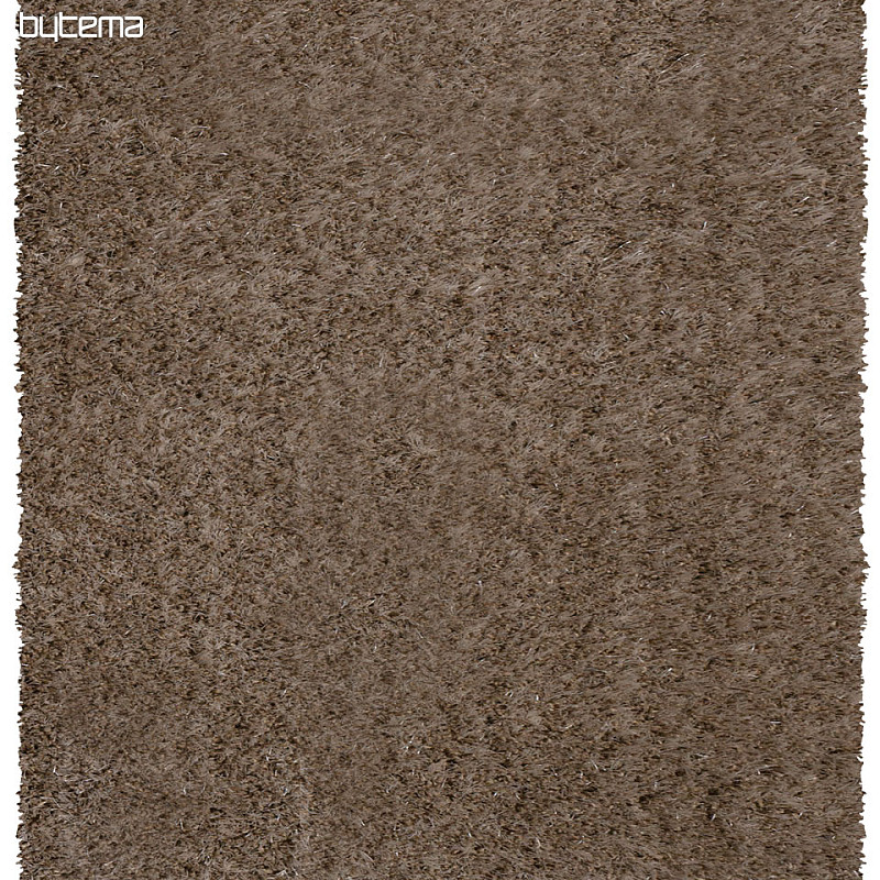 Teppich SHAGGY PLEASURE  silber-braun