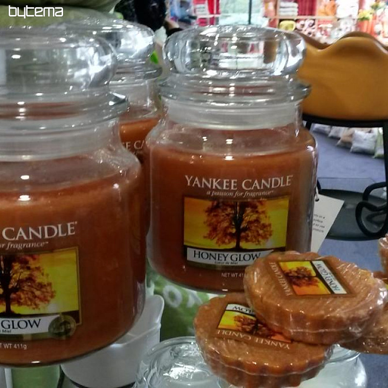 Kerze YANKEE CANDLE Duft HONEY GLOW -  süßer Schein