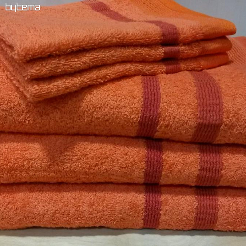 Handtuch und Badetuch METROP orange