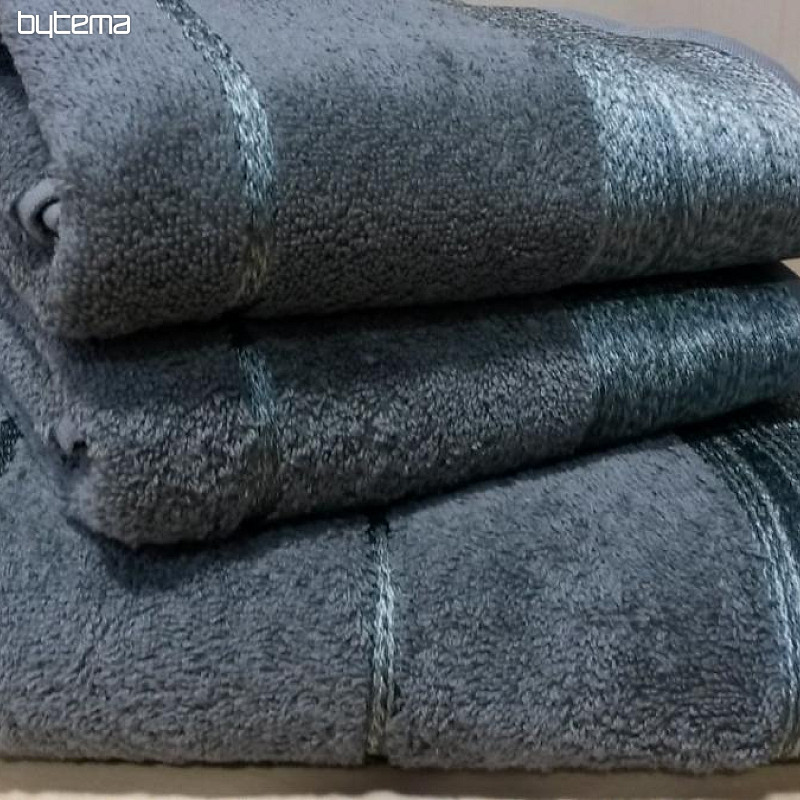 Handtuch und Badetuch ROBER grau