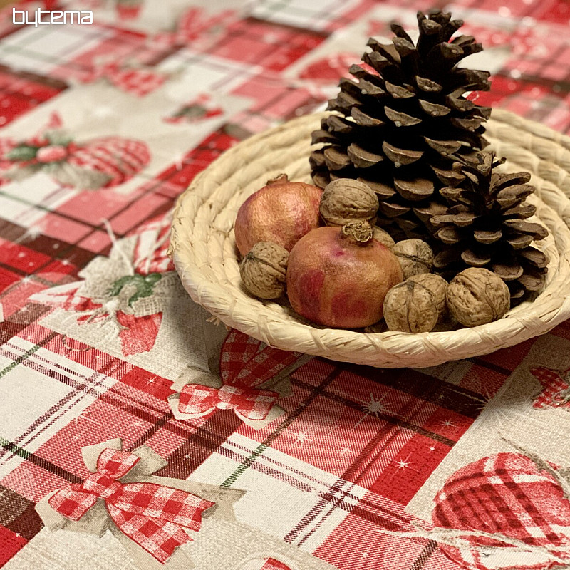 Weihnachtstischdecke Weihnachtsbrett