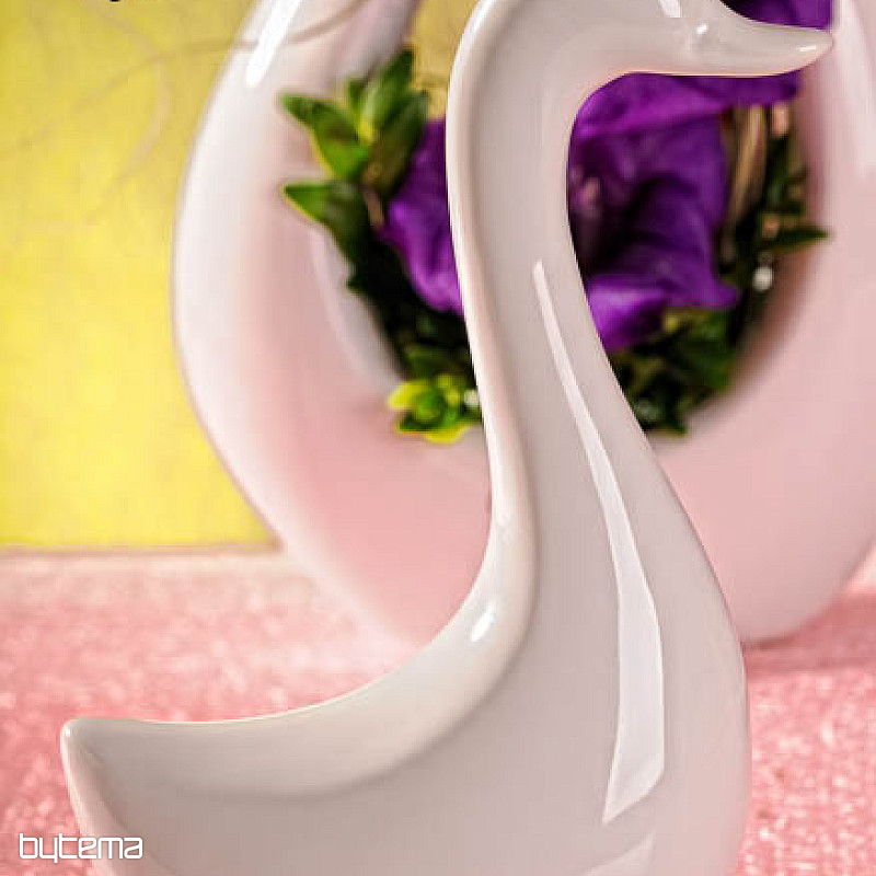 Weißer Schwan 21 cm