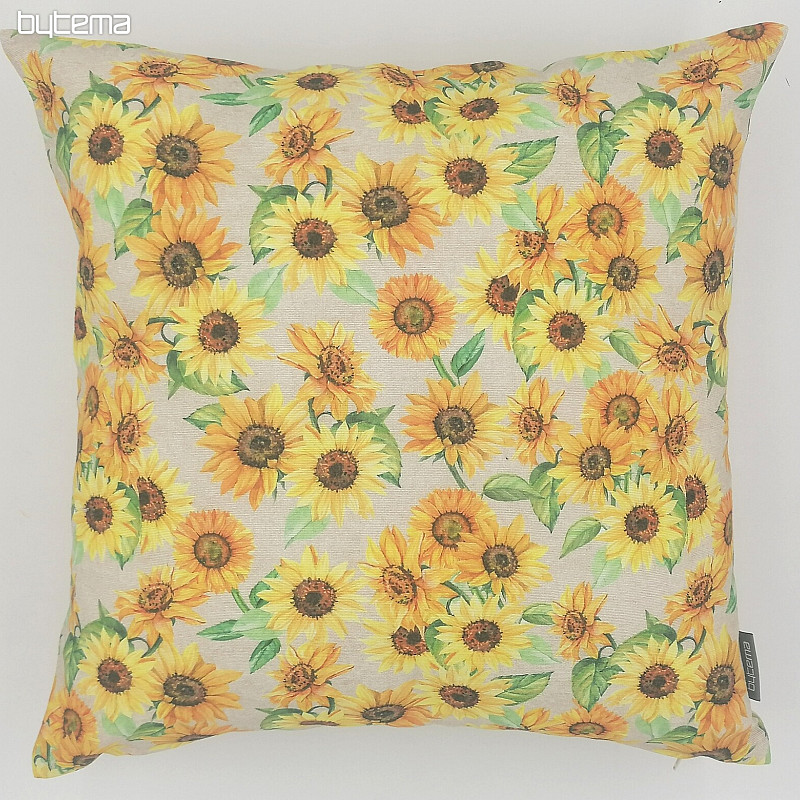 Sonnenblumen-Kissenbezug