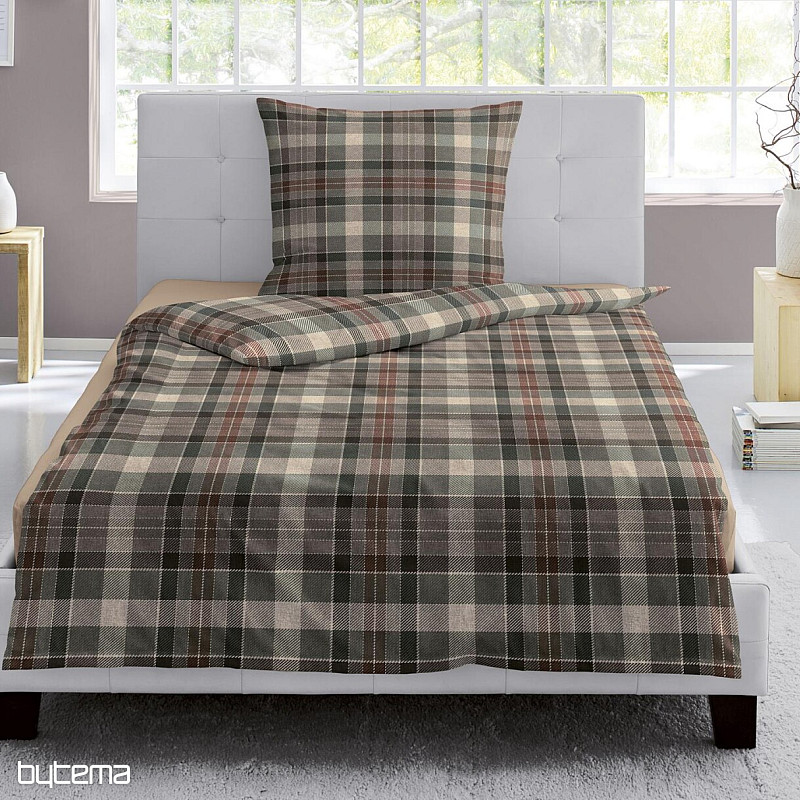 Luxuriöse Flanell-Bettwäsche IRISETTE 8417-90 Nick Check