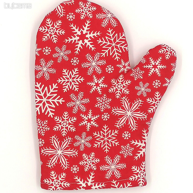 Weihnachtsküchenhandschuh mit Magnet