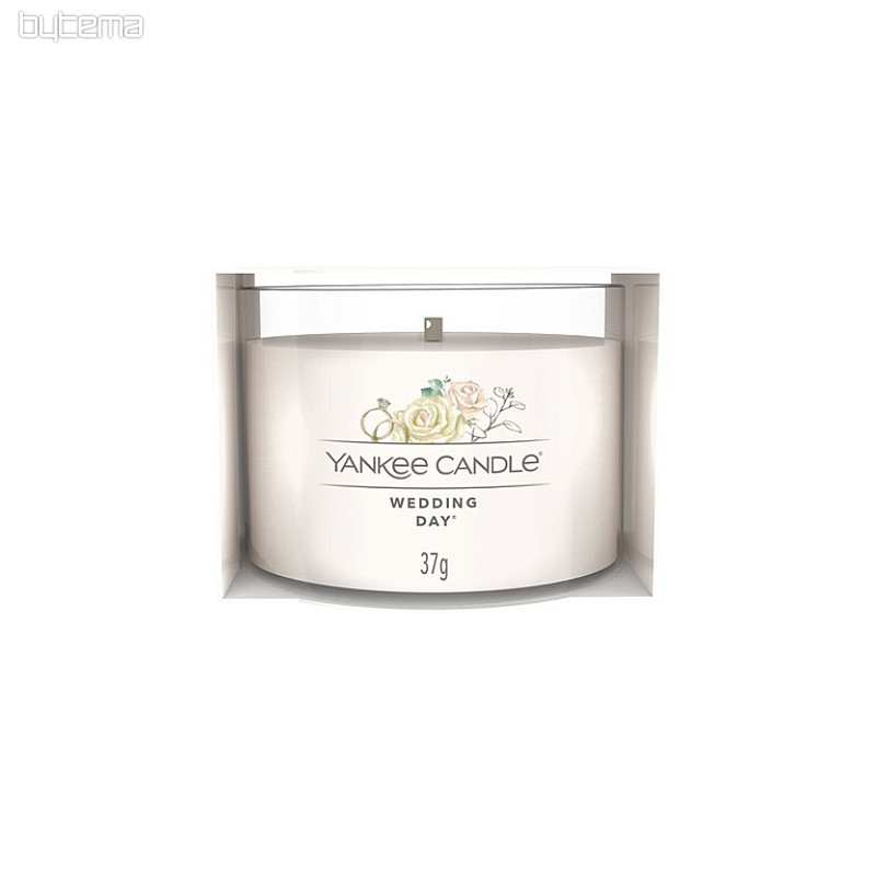 Kerze YANKEE CANDLE Duft WEDDING DAY im Glas