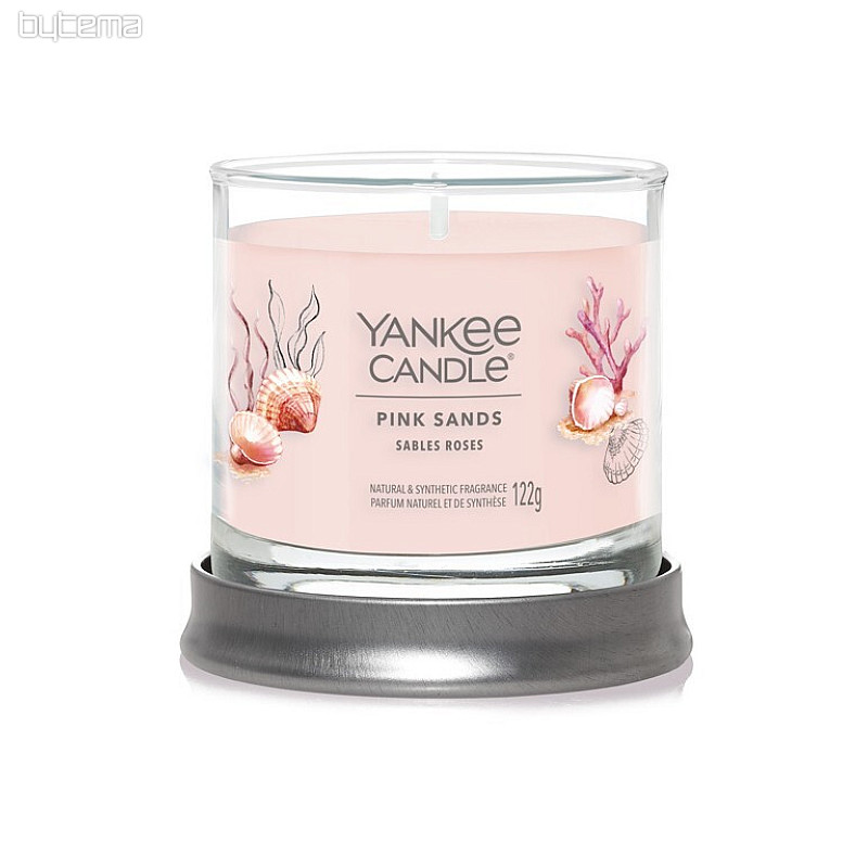 Duftkerze YANKEE CANDLE PINK SANDS TUMBER SMALL
