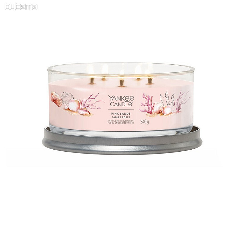 Kerze YANKEE CANDLE Duft PINK SANDS TUMBER MEDIUM 5 Dochte