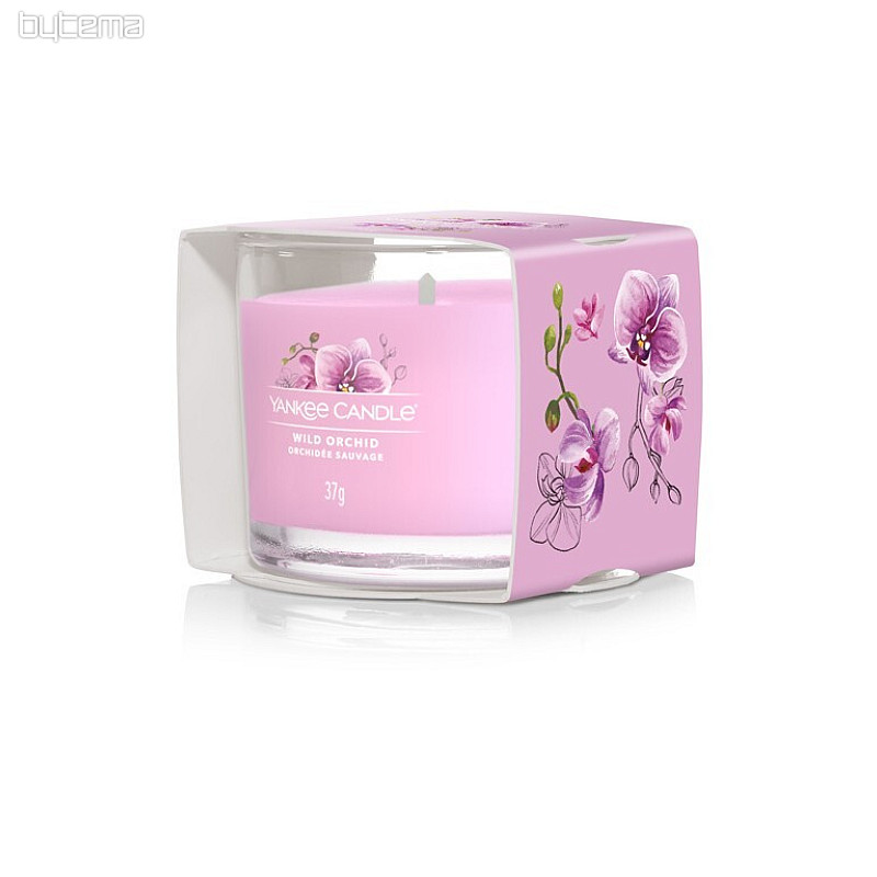 Kerze YANKEE CANDLE Duft WILD ORCHID IN GLASS 37 g