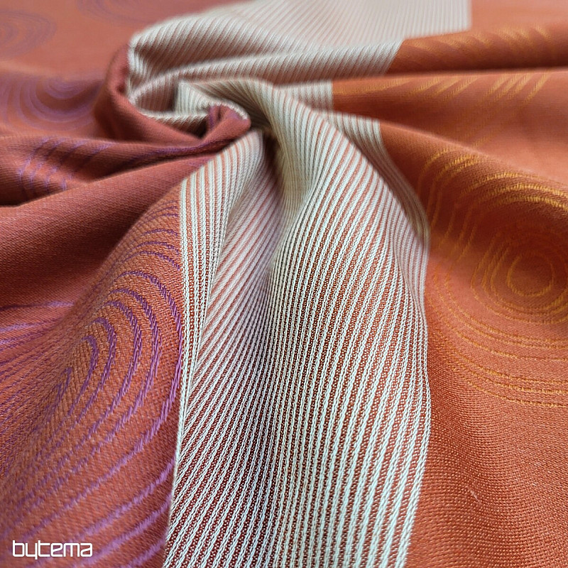 Dekostoff KAROSO Terrakotta