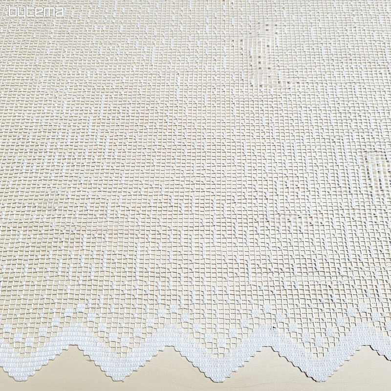 Jacquard-Vorhang V 893 weiß