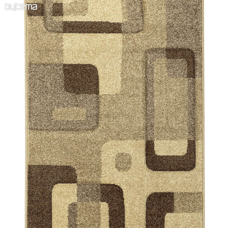 Stück Teppich PORTLAND braun beige