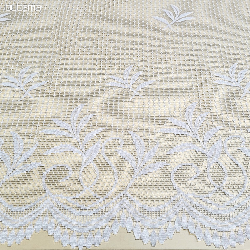 Jacquard-Vorhang V 127 weiß