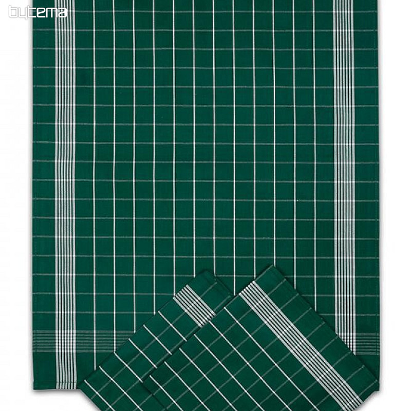Baumwollhandtücher NEGATIVE GREEN CHECK