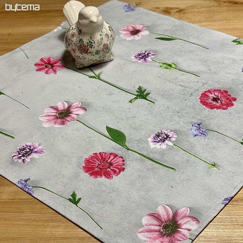 Tischdecke GEMALTE BLUMEN