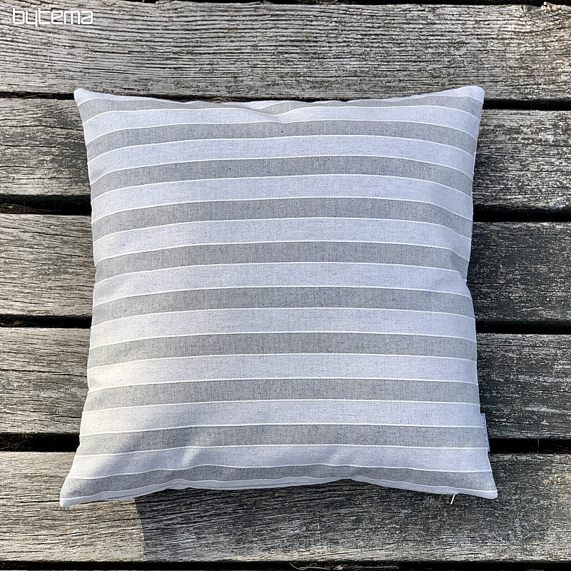 Dekorativer Kissenbezug TREBOL STRIPES GREY