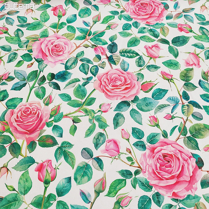 Dekorationsstoff ROSE HOPING ROSE