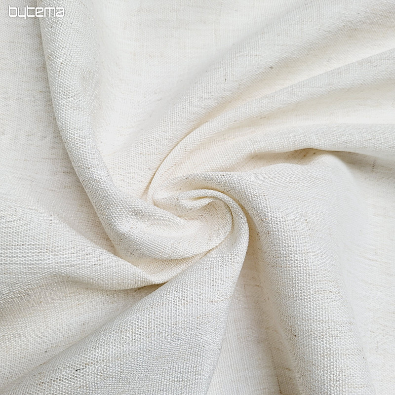 Dekorationsstoff LINO WEISS