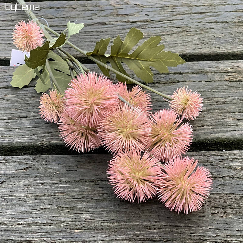 DRY PLASTIC POMPOM ROSA