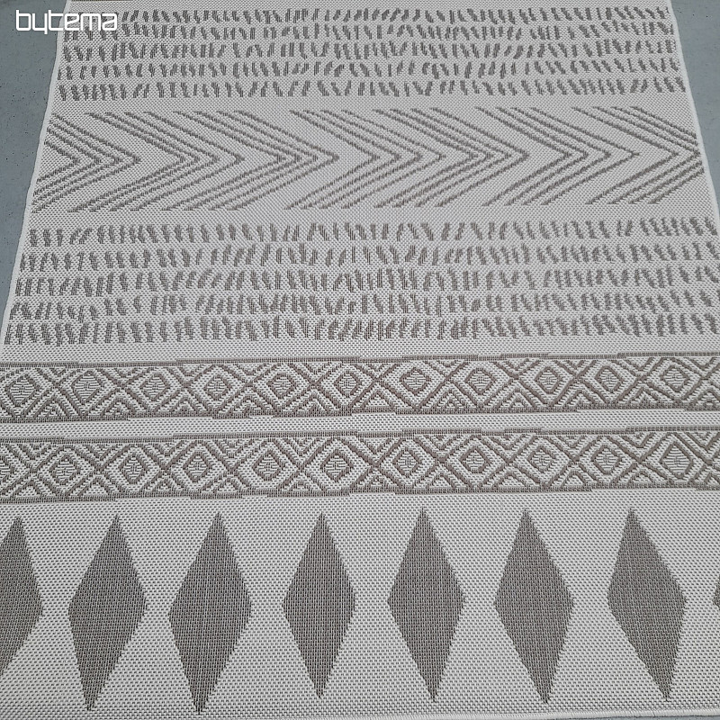 Outdoor-Teppich Duce braun-beige