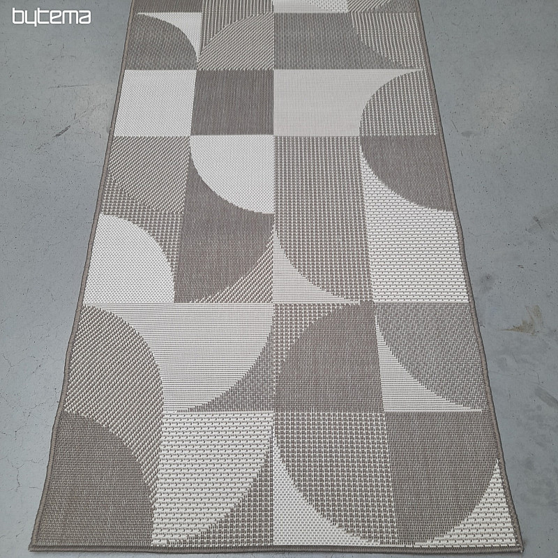 Outdoor-Teppich Duce grau-beige