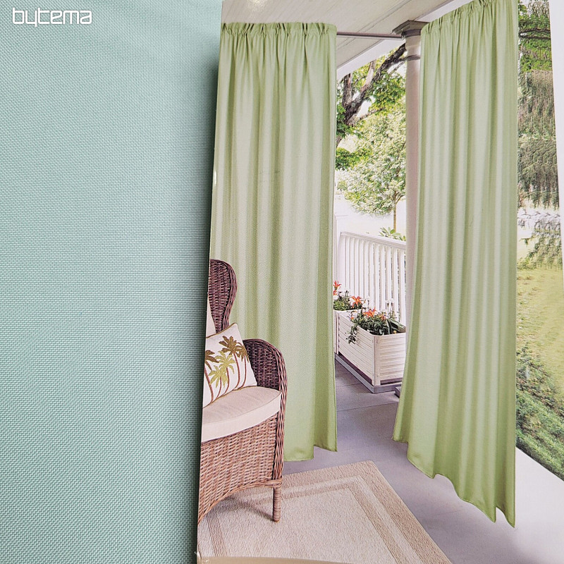 Dekorativer Outdoor-Vorhang GAIA GREEN