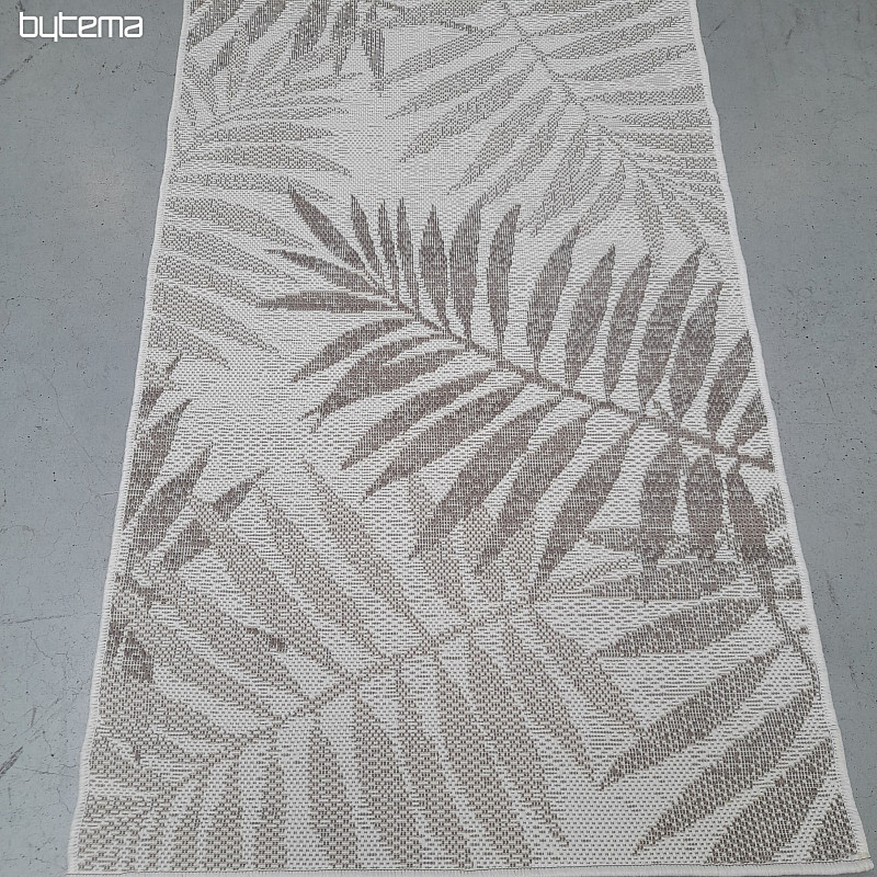Outdoor-Teppich Duce in - out Blumen braun