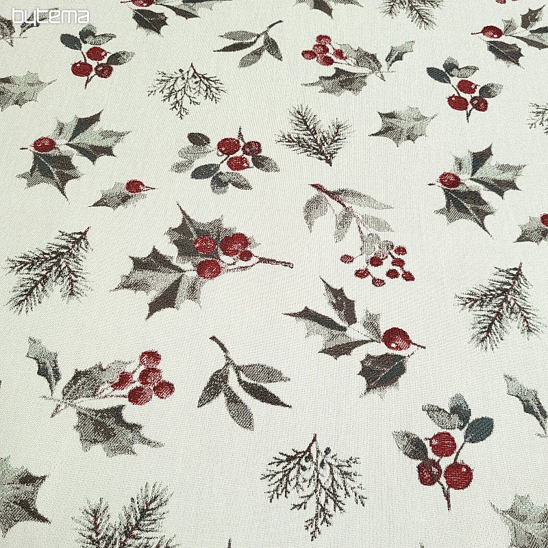 Luxuriöser Dekorationsstoff HOLLY GREY