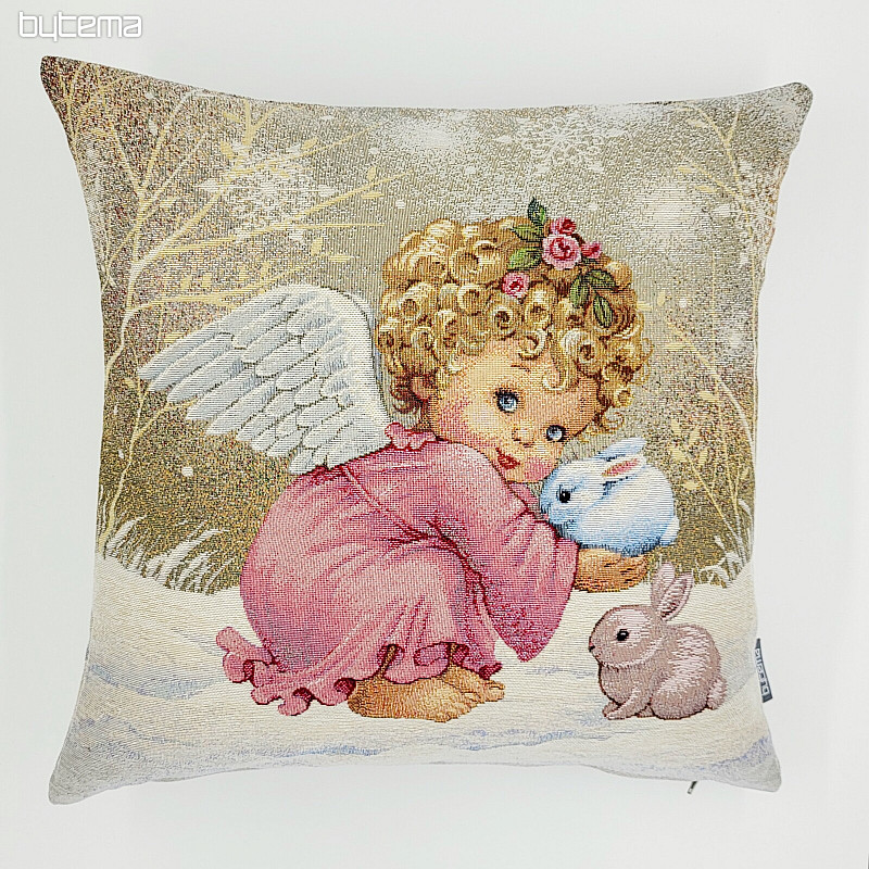 Weihnachts-Gobelinbezug ENGEL FÜR MÄDCHEN