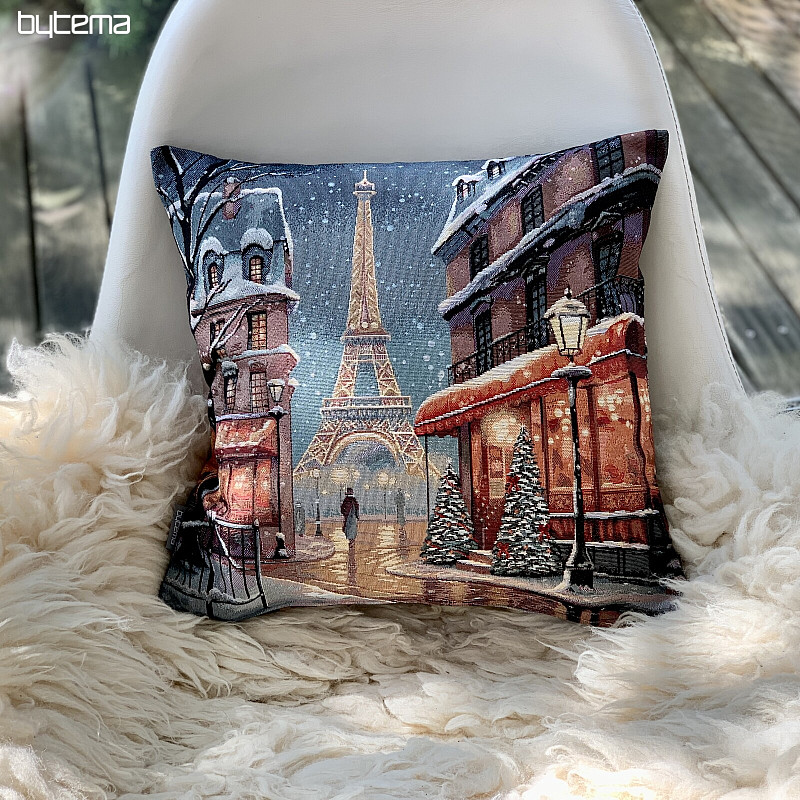 Weihnachts-Gobelinbezug WINTER PARIS