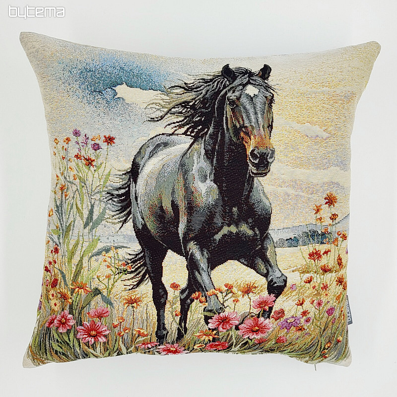 Gobelin-Kissenbezug BLACK BEAUTY