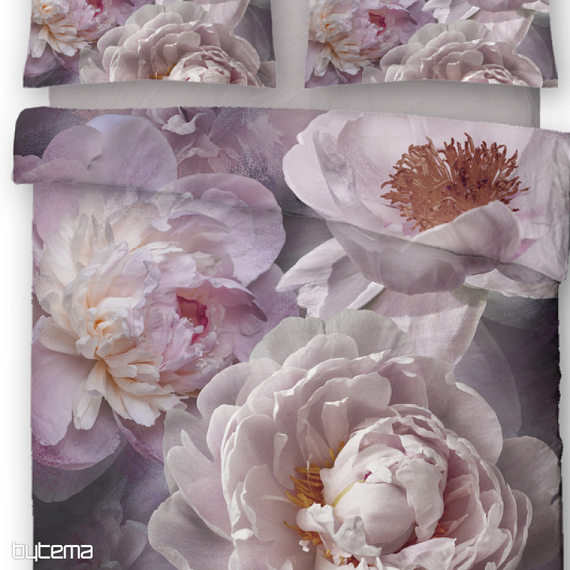 Microflanell-Bettwäsche PEONY