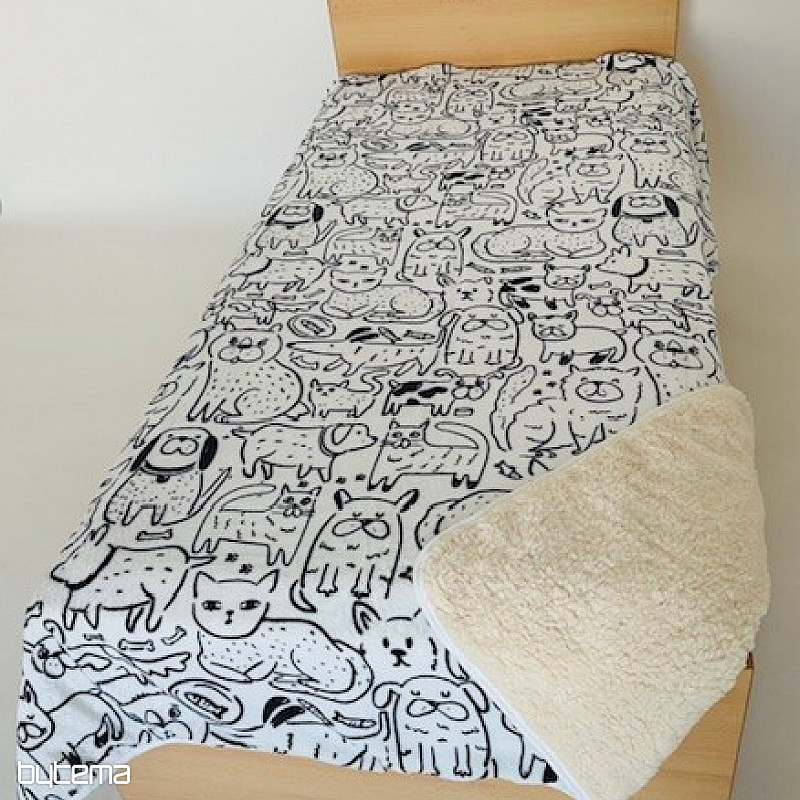 Schafdecke PRINT - TIERE