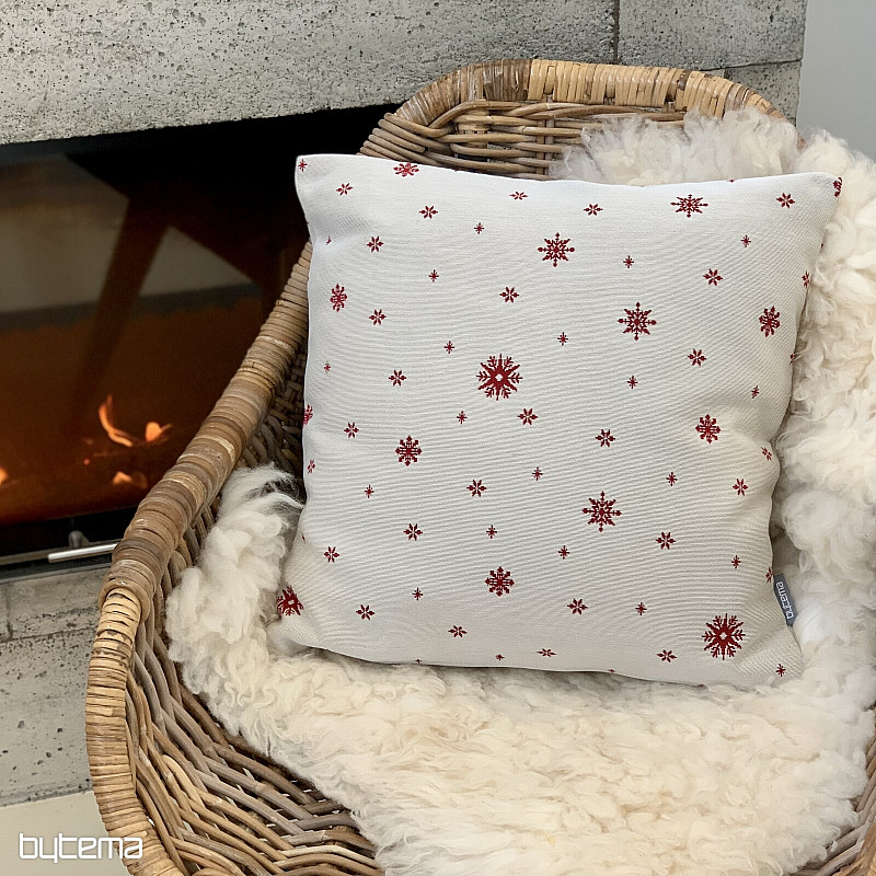 Weihnachts-Gobelinbezug WEICHE ROTE FLAKE