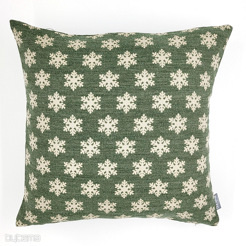 Luxuriöser Dekobezug FLAKES GREEN A
