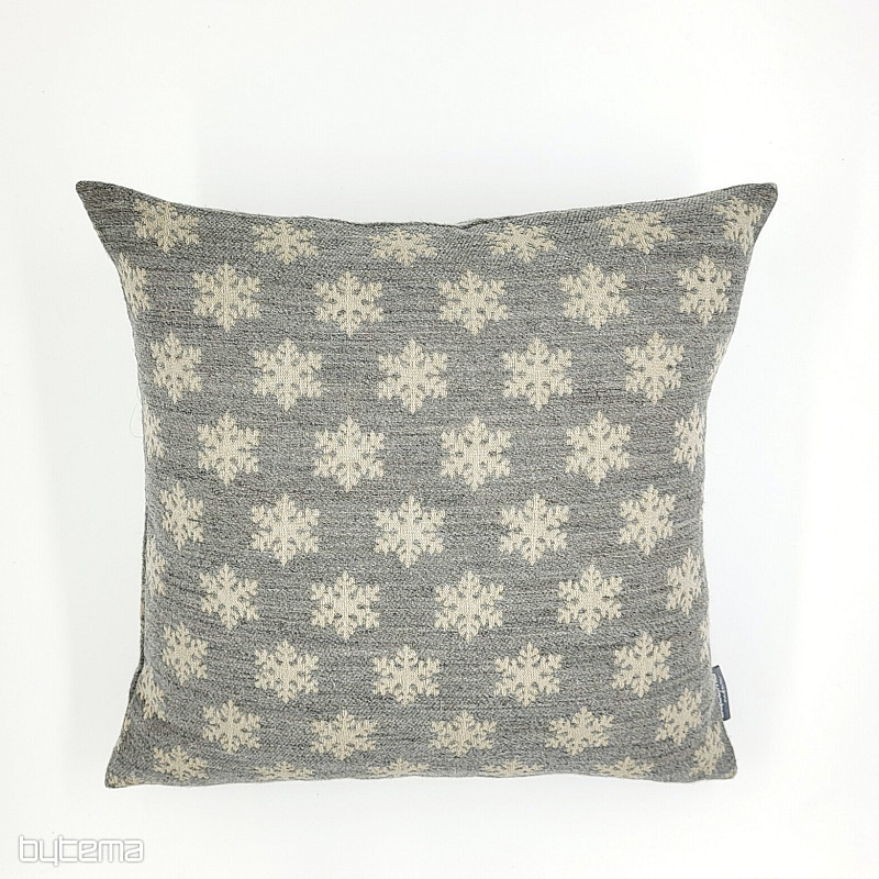 Luxuriöser Dekobezug FLAKES GREY A