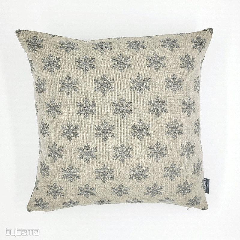 Luxuriöser Dekobezug FLAKES GREY B