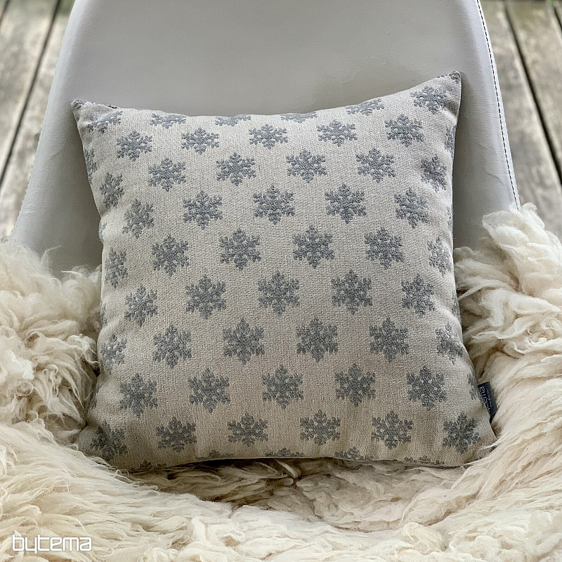 Luxuriöser Dekobezug FLAKES GREY B