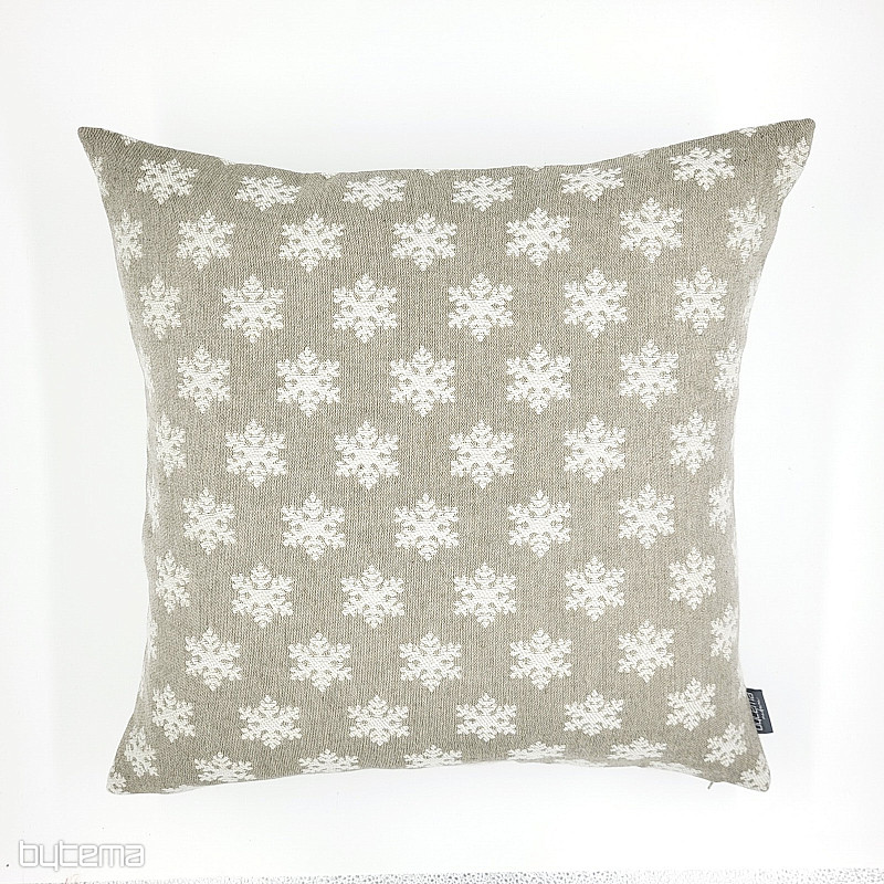 Luxuriöser Dekorationsstoff FLAKES BEIGE A