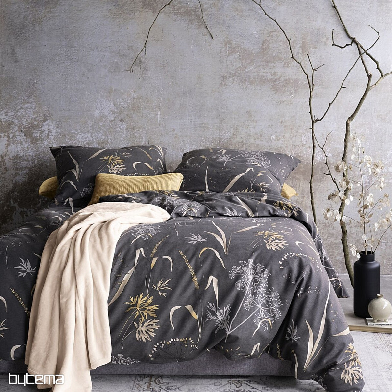 Luxus-Flanellbettwäsche IRISETTE KOALA 8425-11 GRAU