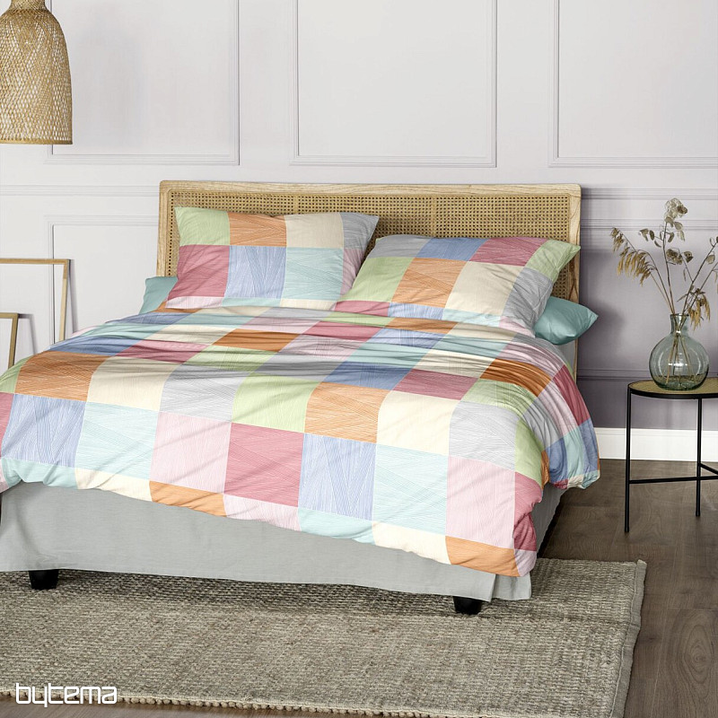 Luxus-Flanellbettwäsche IRISETTE KOALA 8506-90 MULTI CHECK