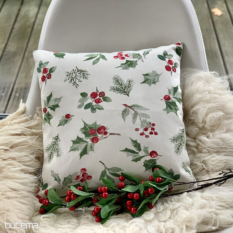 Weihnachtsdeko-Cover HOLLY GREEN